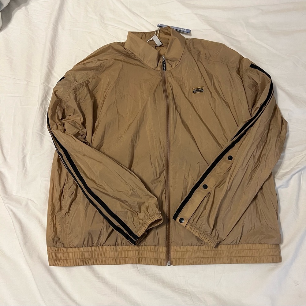Adidas snap jacket